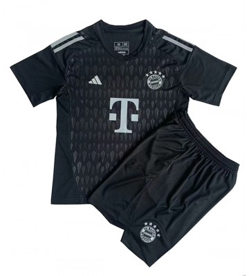 Bayern Munich Bramkarskie Koszulka Wyjazdowych Dziecięca 2023-24 Krótki Rękaw (+ Krótkie spodenki)